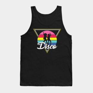 Retro Disco Party Lover Gift Tank Top